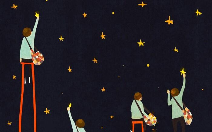 摘星星