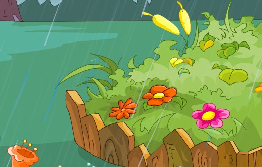 雨中即景