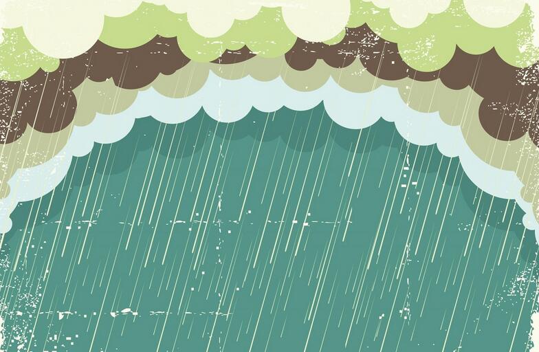 下雨啦