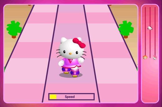 Kitty猫赛跑