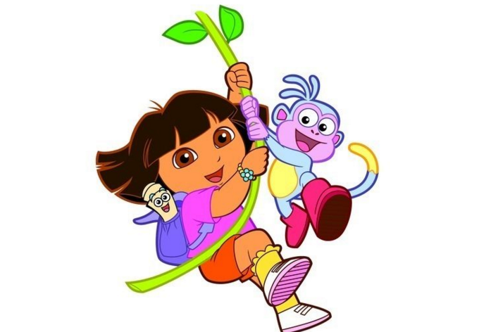 Dora涂色