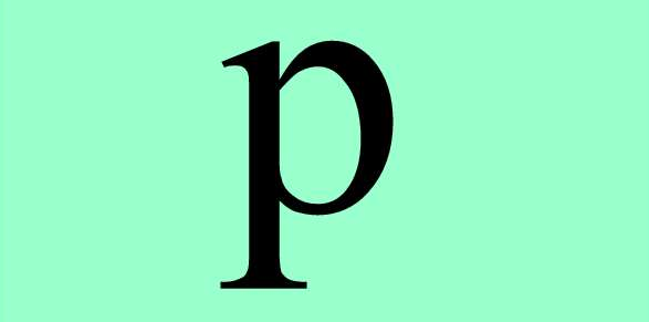 p