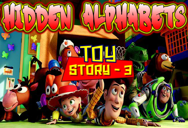 玩具总动员找字母