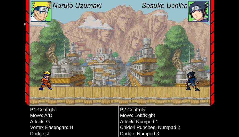 鸣人VS佐助测试版