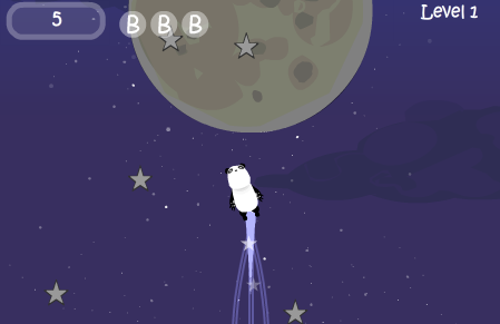 小熊猫摘星星