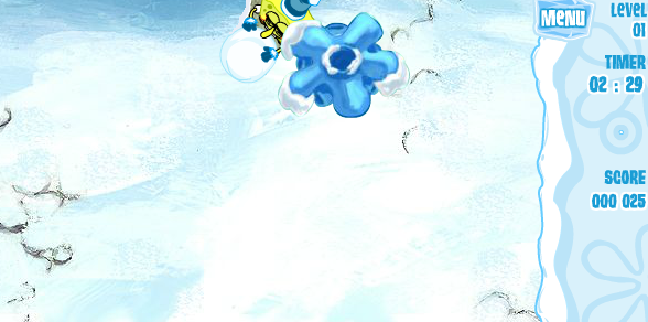 海绵宝宝滚雪球