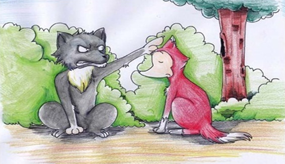 格林童话之狼和狐狸