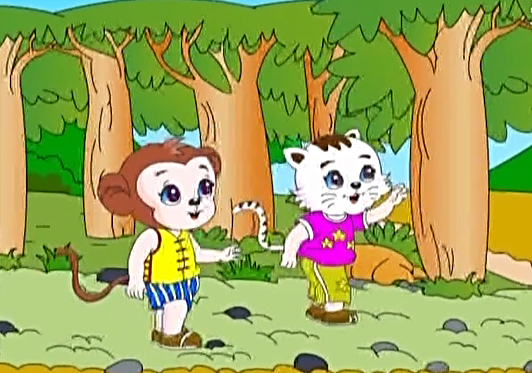 幼儿成语故事火中取栗