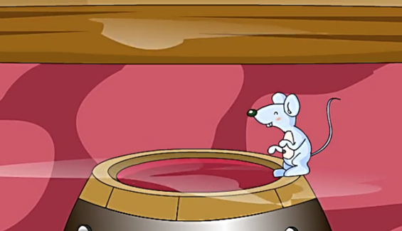 掉进酒桶里的老鼠故事