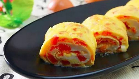 早餐午餐一次性搞定：西红柿鸡蛋卷的做法