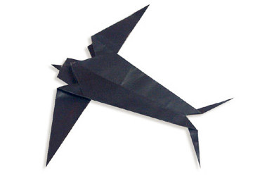 燕子折纸步骤