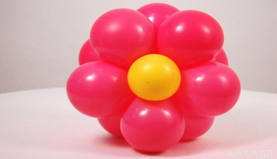 制作花朵气球