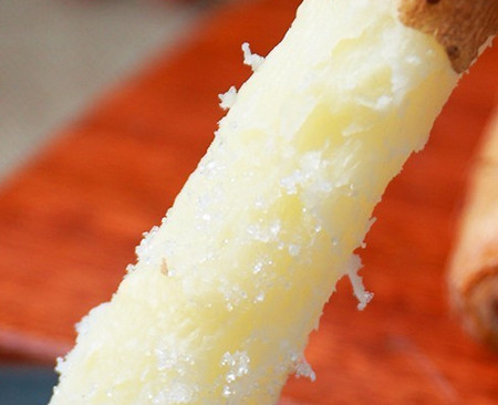 烤铁棍山药蘸绵白糖怎么做