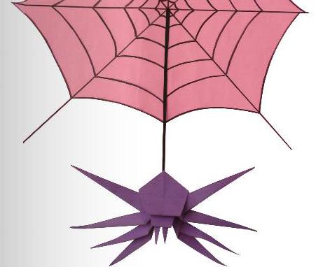 蜘蛛最简单怎么折图解