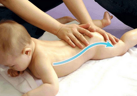 宝宝的胸腹部按摩的方法 让宝宝体形更健美的胸腹部按摩