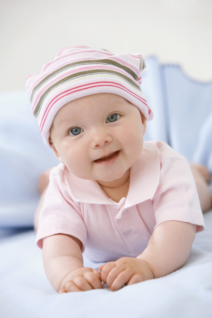 婴儿微笑图片大全 宝宝天使迷人微笑图片