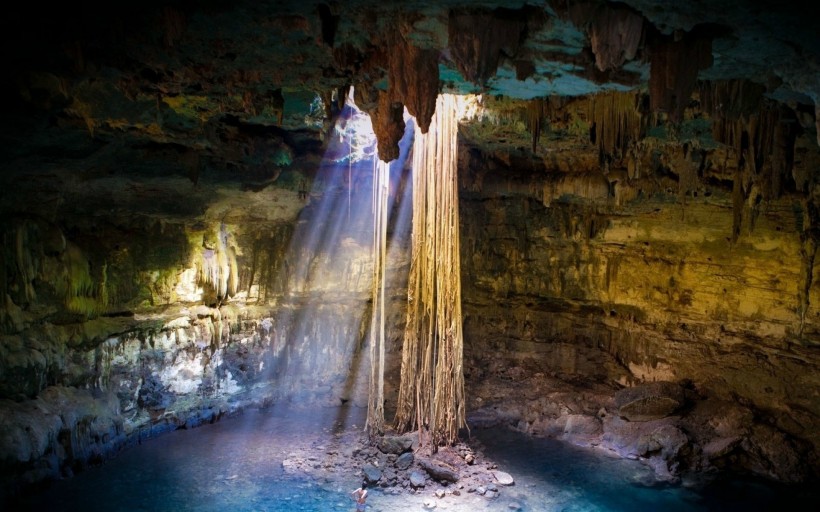 鬼斧神工洞穴风景图片 大自然神奇的魅力