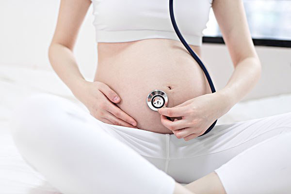 孕妇胎心监护图片