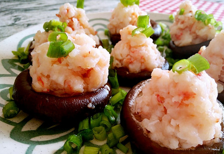 香菇蒸虾盏的做法 滋味鲜美的创意美食