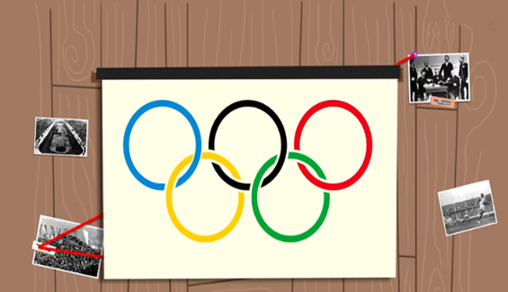 为什么奥运会的标志是五个圆环？