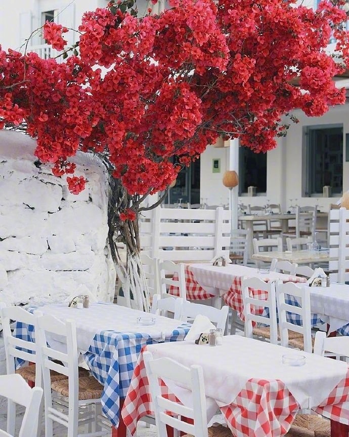 爱琴海米科诺斯岛 旅游胜地天堂