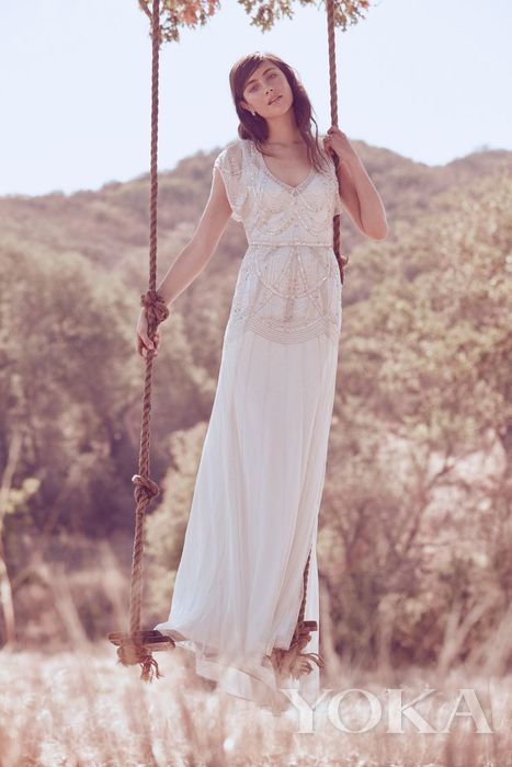 Jenny Packham for David's Bridal 婚纱画册