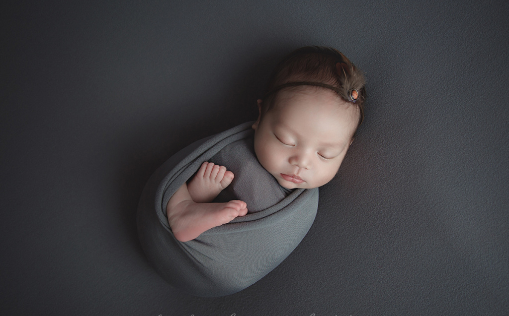 婴儿小宝贝熟睡可爱写真图片