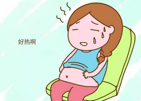 孕妈在夏天会遇到的尴尬事，怀个孩子不容易啊
