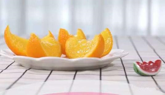解暑利器水晶橙子