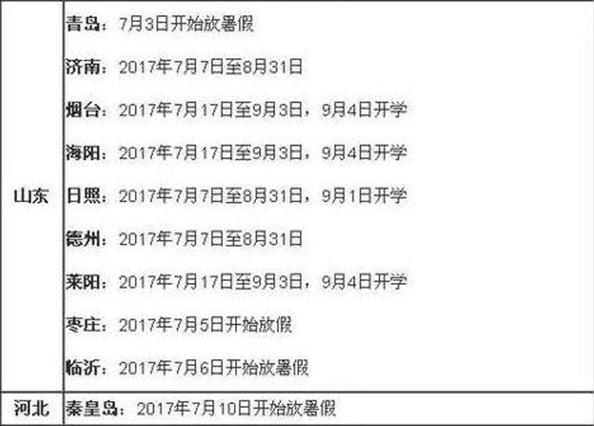 2017年小学什么时候放暑假 孩子们最期待的时刻即将来临