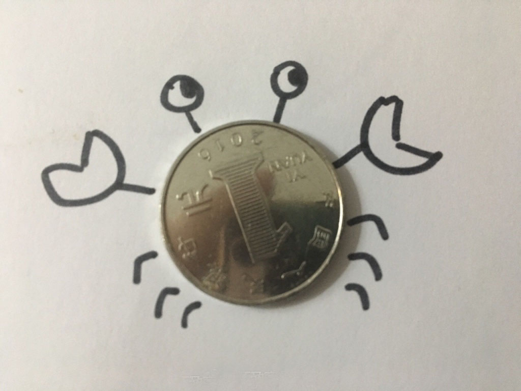 硬币涂鸦新玩法 简直可爱创意十足硬币涂鸦新玩法 简直可爱创意十足