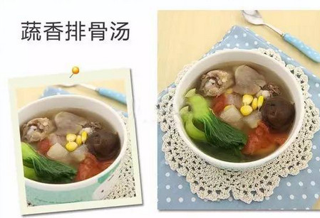 蔬香排骨汤的做法 教你一道月子餐