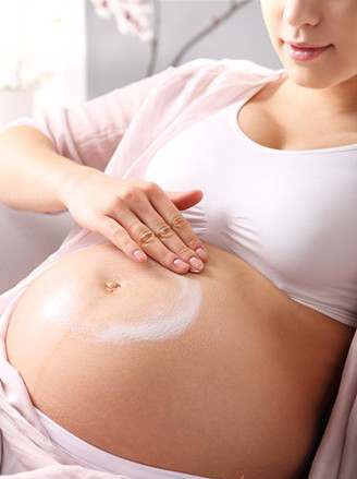 孕妇妊娠纹图片