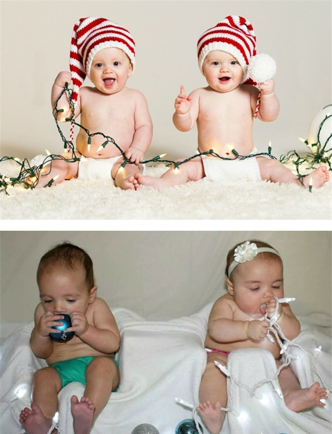 搞笑的儿童宝宝摄影照 画风新奇