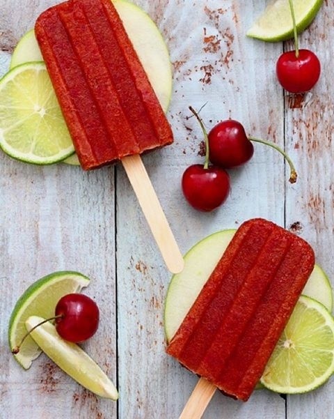 夏日水果味冰棍 样子也是好看十足