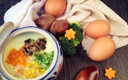 宝宝食谱：五彩蛋羹，美味并且营养均衡