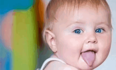 新生宝宝爱吐舌头，这是不是坏习惯？