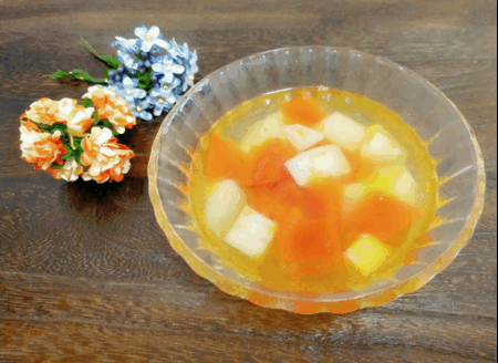 食疗妙方，香菇番茄萝卜汤，让你冬天不再寒冷！