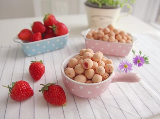 草莓小馒头 真材实料的天然小零食
