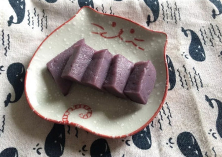 紫薯凉糕怎么做 特别适合夏天吃