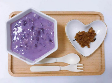 紫薯燕麦牛奶粥的做法 营养丰富好味道