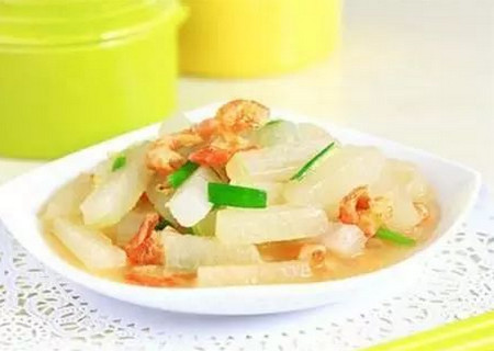 肉酱虾皮炒冬瓜怎么做好吃