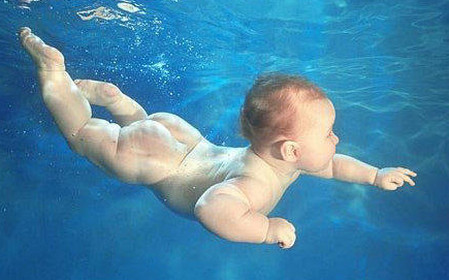 宝宝游泳对颈椎有影响吗