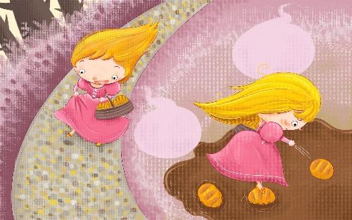 安徒生童话故事100篇文字版：踩面包的姑娘