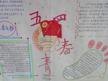 青年节手抄报简单又漂亮7