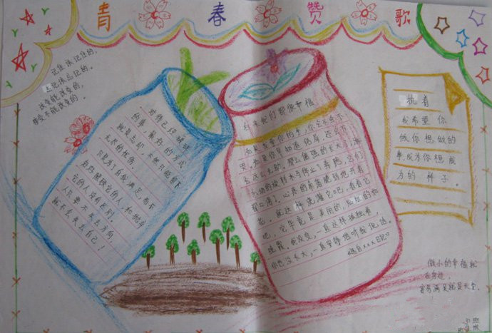青年节手抄报简单又漂亮12