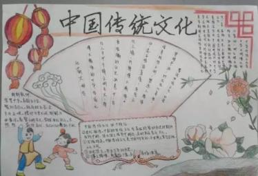 弘扬中国优秀传统文化手抄报图片10