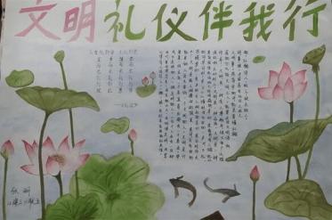 家庭文明手抄报图片大全7