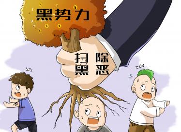 扫黑除恶心得体会范文小学生2