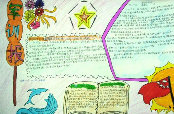 海军70周年手抄报图片大全11